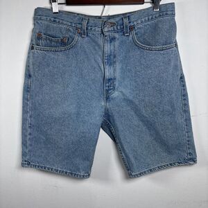 Vintage 90s Levi’s 505 Denim Cutoff Shorts size 34